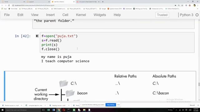 Absolute path and relative path смотреть онлайн
