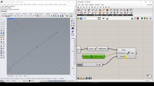 Rhino+ Grasshopper (учим параллельно) 2.2 урок- кривые в Grasshopper