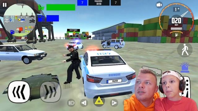 ПОГОНЯ Полиция ПРОТИВ Гангстеров ГОНКИ ОНЛАЙН от Игорюшины Игруши смотреть онлайн