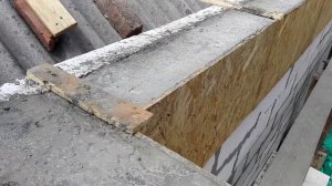 Простая опалубка и  армопояс  своими  руками