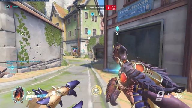 Overwatch - Symmetra is HUGE DPS! - DESTROYS Double Barrier Meta! смотреть онлайн