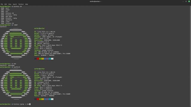 Some linux command line tips using history and grep смотреть онлайн