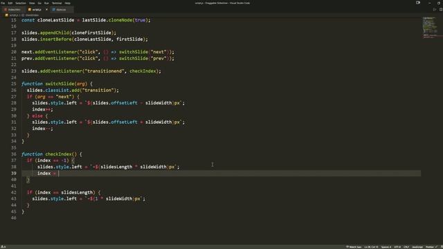 Draggable & Touchscreen Slideshow With Vanilla JavaScript | Project #20 смотреть онлайн