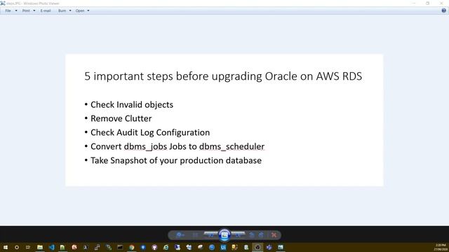 5 important Steps before upgrading Oracle on AWS RDS смотреть онлайн
