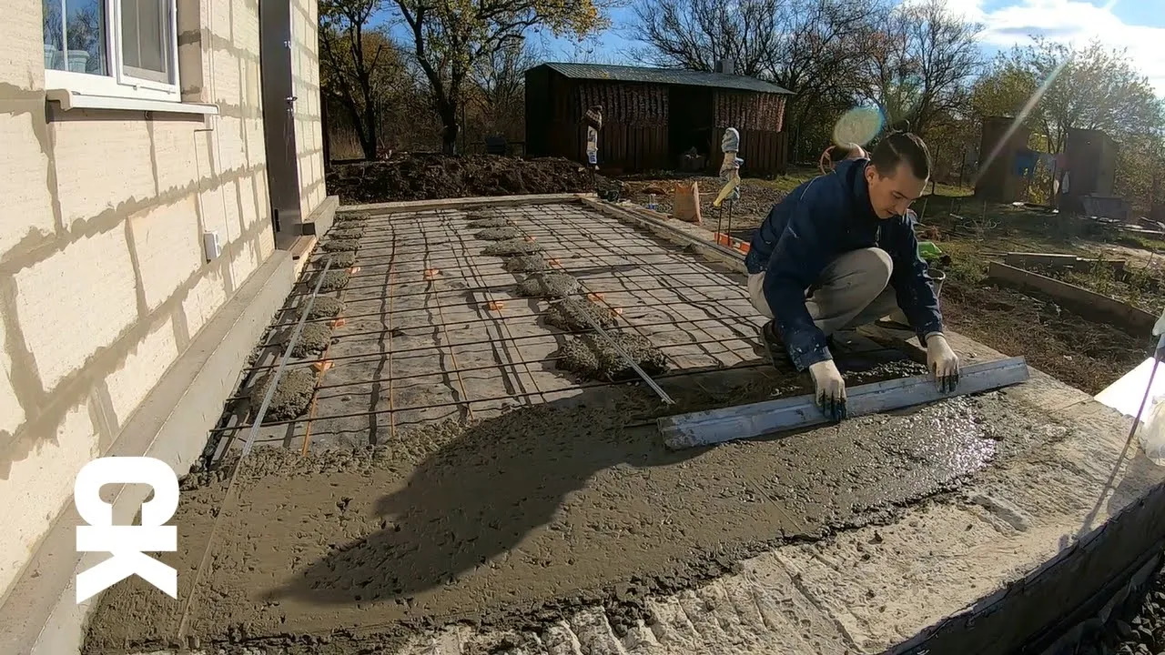 Бетонная плита по грунту своими руками / Серия 125 смотреть онлайн