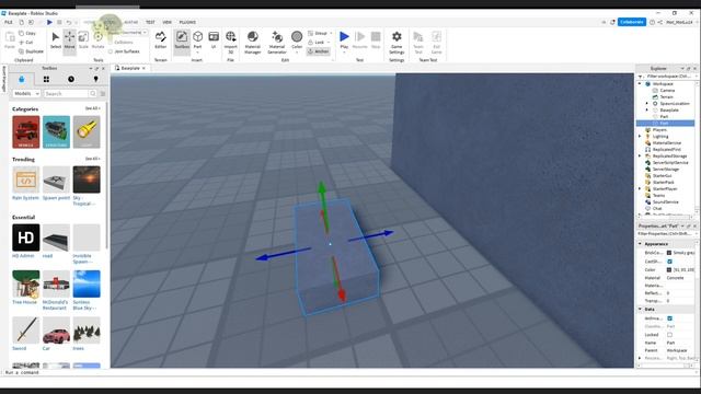 Туториал по роблокс студио Проблема с партом смотреть онлайн