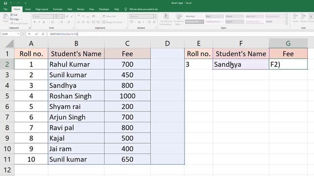 DGET Advantages of Formula in Excel II Learn DGET formula in 5 minutes смотреть онлайн
