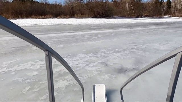 Аэросани Озеро Иртяш Первый выезд на лыжах смотреть онлайн