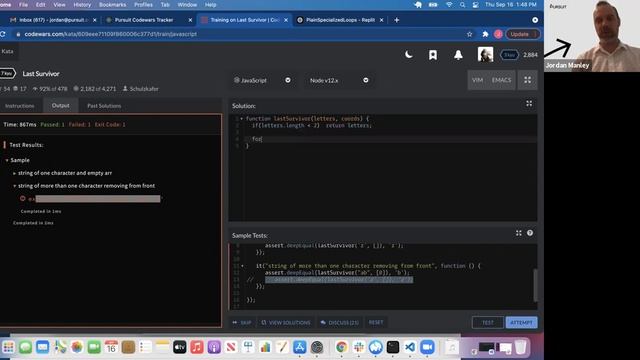 Codewars - Last Survivor смотреть онлайн