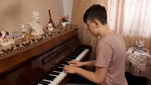 Андрей Купче. Март-2018. Транспозиция песенки "My Cat Purrs" смотреть онлайн