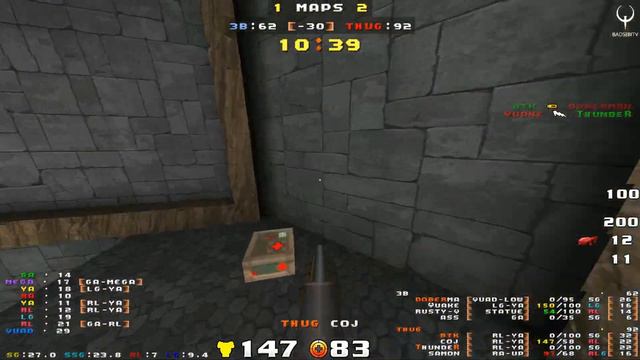 THUGS VS BBBQ MAP 4 STRONGHOLD FINAL DIV 2 EQL CUP 2 LB FINALS QUAKEWORLD [ 2024 ]