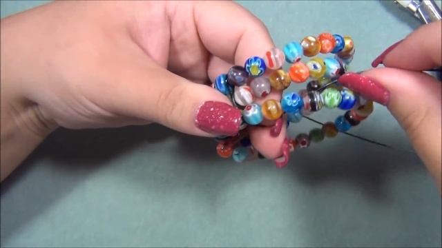 Woven Cuff Bracelet Beading Tutorial смотреть онлайн