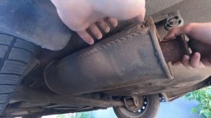 Поставил прямоточный глушитель на Гранту, громкий выхлоп на ваз своими руками.