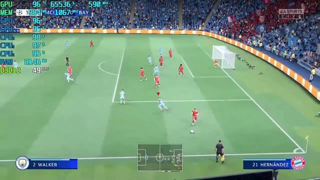 FIFA 22 Gameplay on Ryzen 5 2500u And Vega8 igpu (25W TDP) смотреть онлайн