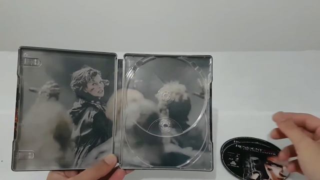 Resident Evil The Final Chapter 3D Steelbook Edition Blu ray Movie unboxing смотреть онлайн
