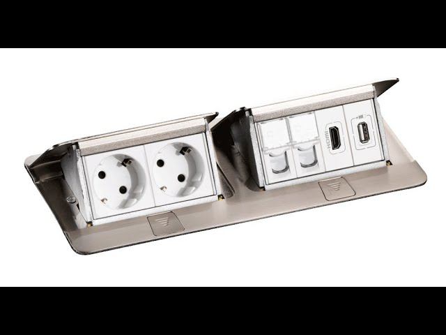 Монтаж розеточного блока Legrand 6 540 05 смотреть онлайн