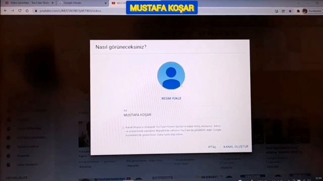 Youtube Kanalı Bakın Nasıl Açılıyormuş ? Youtube Kanal İsmi Belirleme ! 2024 смотреть онлайн