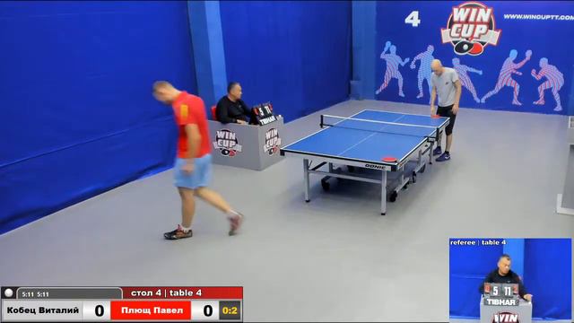 04:25 Кобец Виталий 1-3 Плющ Павел стол-4 Юг-4 19.07.2020 смотреть онлайн