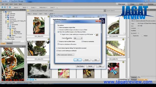 ACDSee 12 Photo Manager - Resize Images
