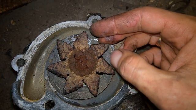 Уменьшенный шкив на помпу. смотреть онлайн