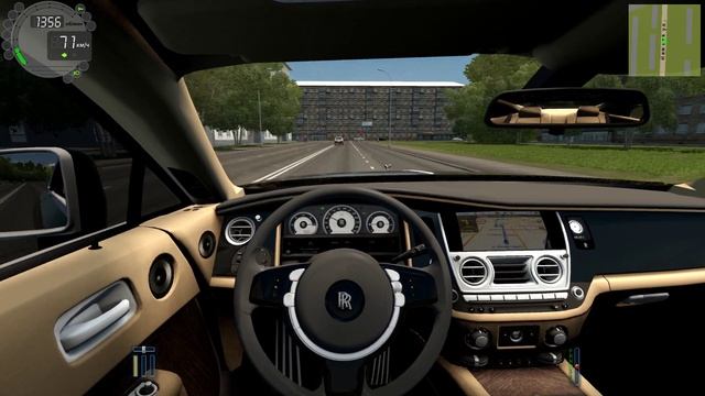 City Car Driving - Rolls Royce Wraith + Logitech G27 , Normal driving смотреть онлайн