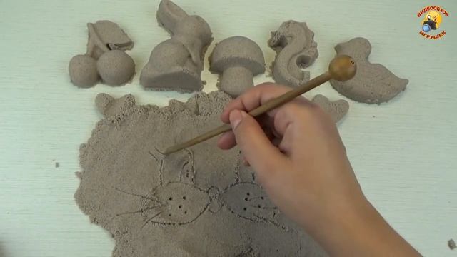 Кинетический песок для детского творчества   Kinetic Sand For Children's Creativity 1