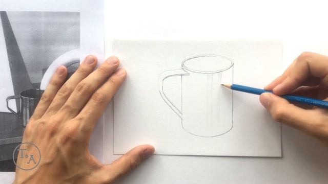 Metal drawing easy – Learn how to draw still life смотреть онлайн