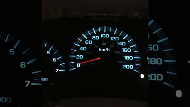 Пересвет приборной панели Chevrolet Trailblazer 1 смотреть онлайн