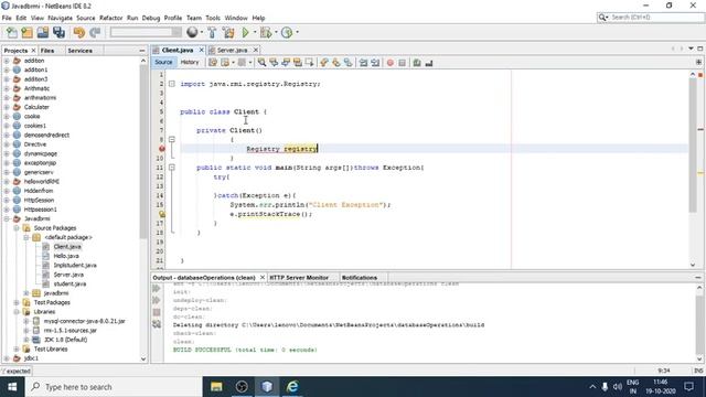 503 | L34 | J2EE | JAVA RMI | Practical -17 | BY VGP смотреть онлайн