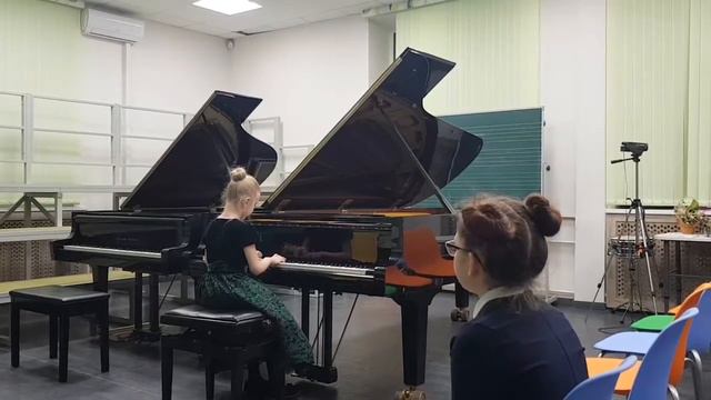 Sofia Voronovskaya/София Вороновская 7yo.И.С.Бах Маленькие прелюдии /concert of the piano departmen смотреть онлайн