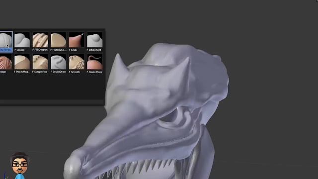 Ridley Smashified - 3D Model Time Lapse (Music by Nathanael Platier) смотреть онлайн