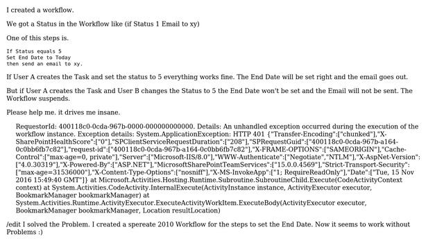 Sharepoint: SharePoint 2013 Workflow set Date don't work with other user смотреть онлайн