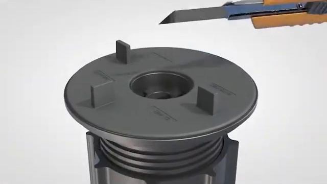 Базовый принцип монтажа террасных пластин на регулируемых опорах HILST LIFT. Монтаж плитки у стены.