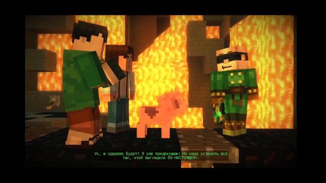 Играю в minecraft story mode season 1 на xbox серия 3 смотреть онлайн