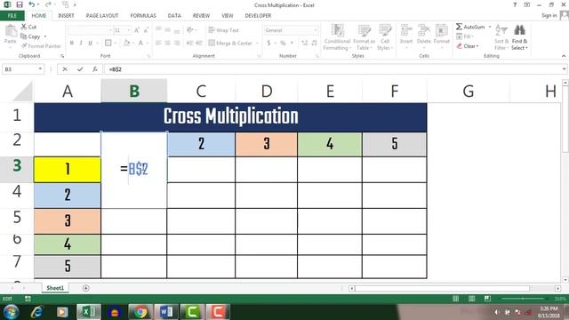 Cross Multiplication in Excel in Hindi | क्या होता है Cross Multiplication Excel में смотреть онлайн