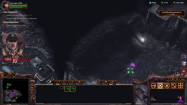 Starcraft 2 Co-Op: RtK Kerrigan P1 with Dehaka Brutal Lvl 14-15 смотреть онлайн