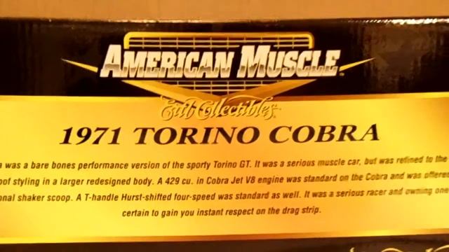 ERTL 1971 TORINO COBRA REVIEW смотреть онлайн
