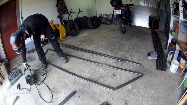 Строительство гусеничного вездехода.РАМА. Серия 3 смотреть онлайн