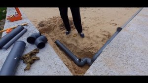 Канализация в частном доме своими руками. Строим ДОМ. #Канализация