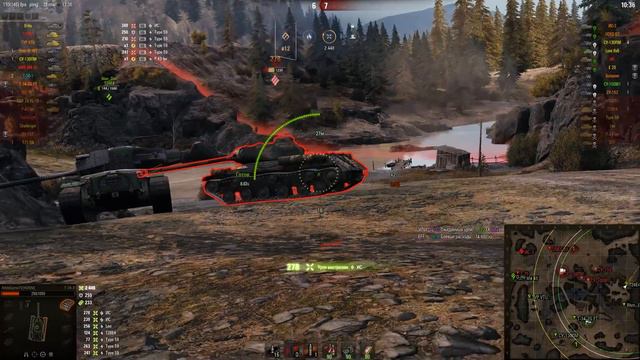 Столкновение двух Терминаторов Т-1000 в World of Tanks!!! смотреть онлайн