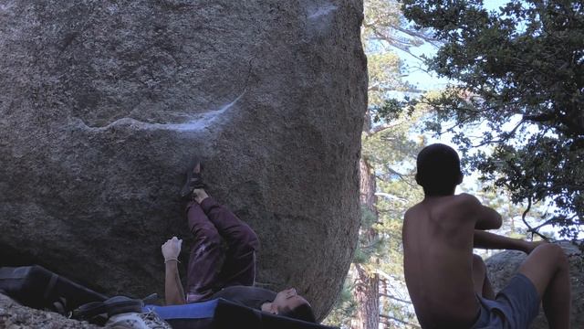 THE SHORTEST & HARDEST V5/6C CLIMB at Horse Flats смотреть онлайн