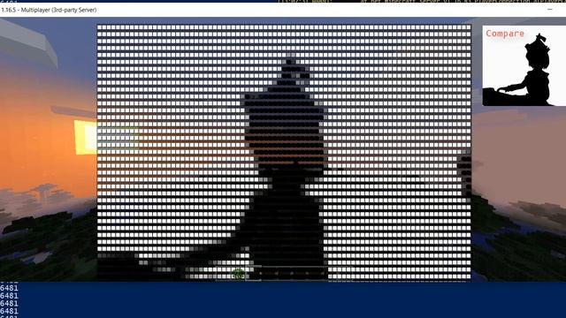 MC BadApple FFMPEG Spigot TabList смотреть онлайн