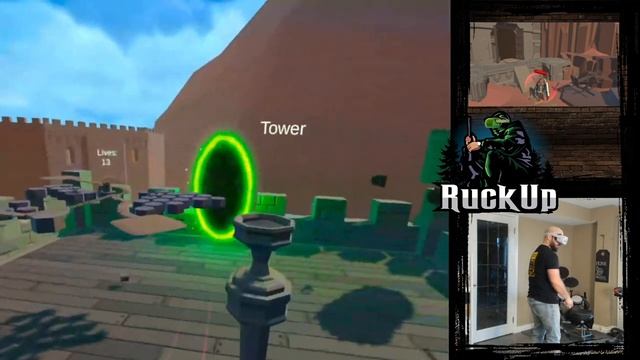 Medieval Tower Defence VR - KILLING ORCS!! #tower defense sim смотреть онлайн