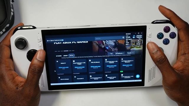 ROG Ally Cloud Gaming Showcase: Xbox Cloud Gaming, Geforce Now, Boosteroid, Playstation Plus смотреть онлайн