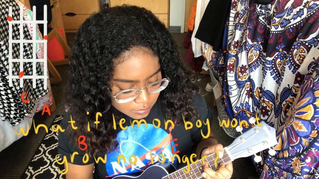 lemon boy by cavetown// ukulele tutorial! смотреть онлайн
