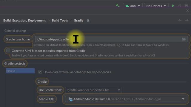 Change gradle user home location смотреть онлайн