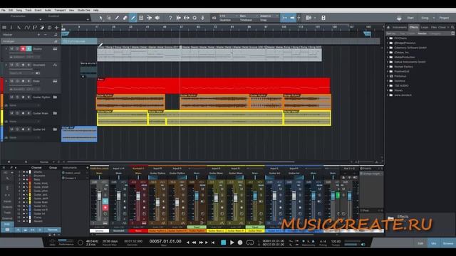 PreSonus Studio One 3. Часть 11. Маркер-трек, трек аранжировки, темпотрек смотреть онлайн