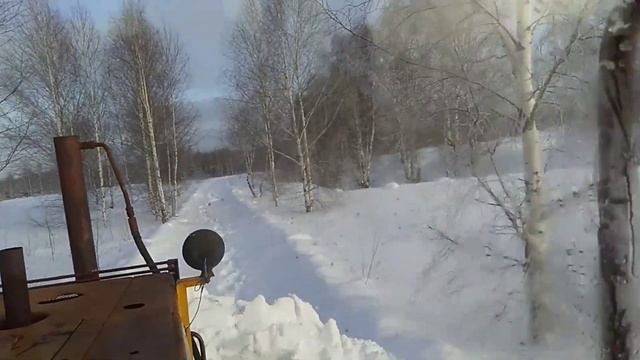 09.01.2022г. едем чистить снег дорогие ДТ 75 Казахстан смотреть онлайн