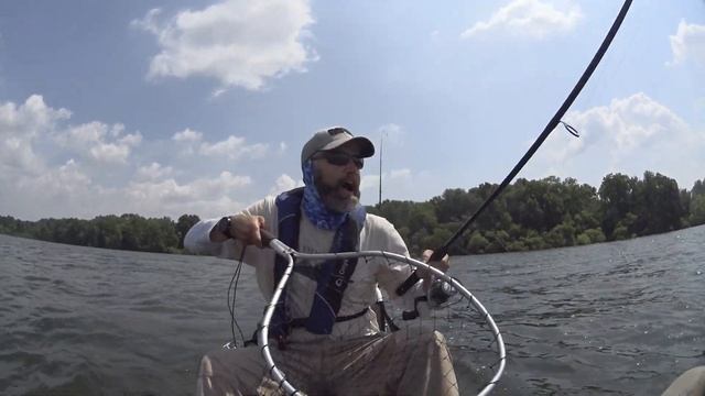 Mosquito Lake - Ohio - Walleye Limit - Kayak Fishing смотреть онлайн