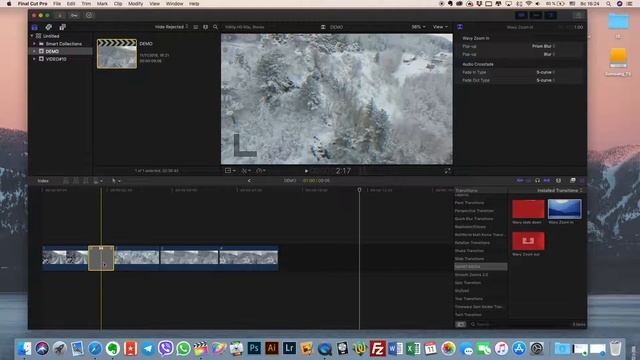 БЕСПЛАТНЫЕ ВОЛНООБРАЗНЫЕ ПЕРЕХОДЫ ДЛЯ FINAL CUT PRO X (FREE WAVY TRANSITIONS FOR FCPX) смотреть онлайн